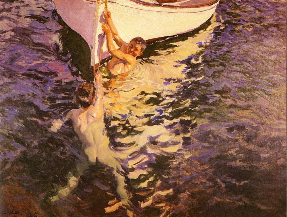 Joaquin Sorolla y Bastida The White Boat